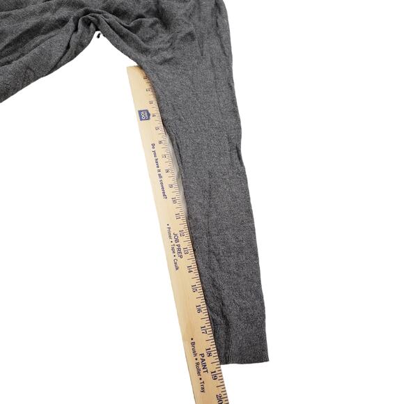 A Pea In The Pod Maternity Sweater M Blouse Women Gray White Gray Polka Dot - Picture 5 of 9